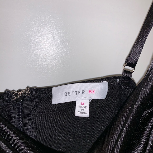 Black Silk Dress - Picture 5 of 5